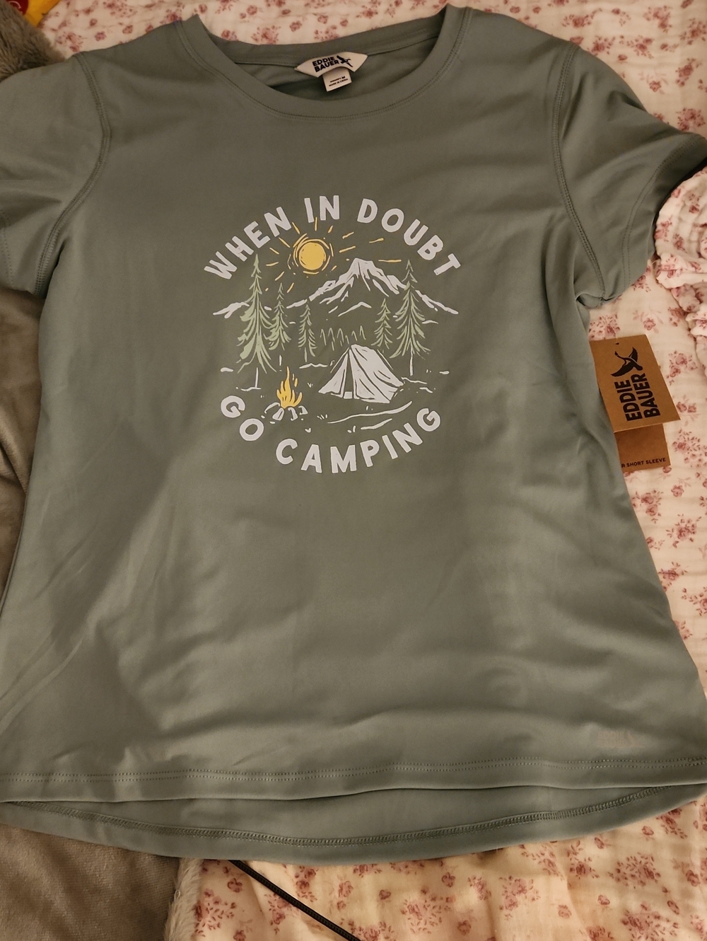 Go Camping T shirt